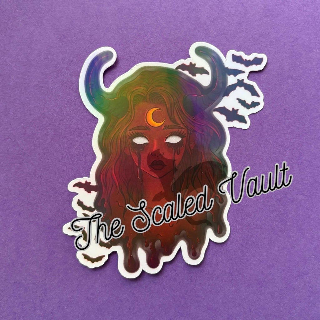 Hellena laminated sticker, multiple options