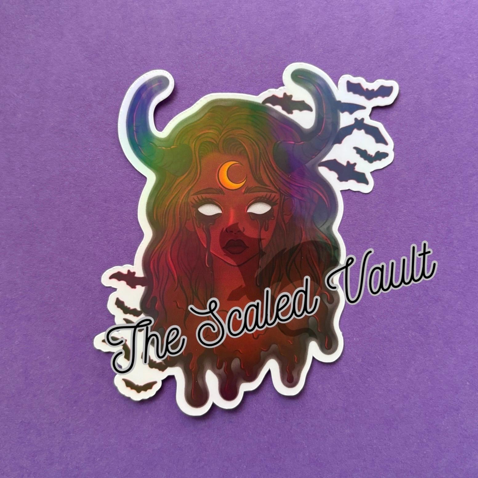 Hellena laminated sticker, multiple options