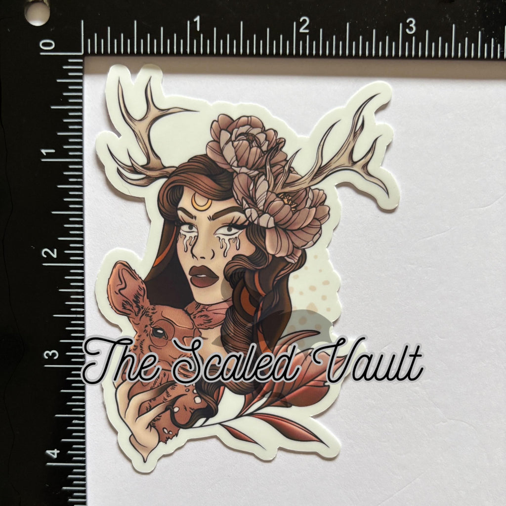 Fauna Fae laminated sticker, multiple options