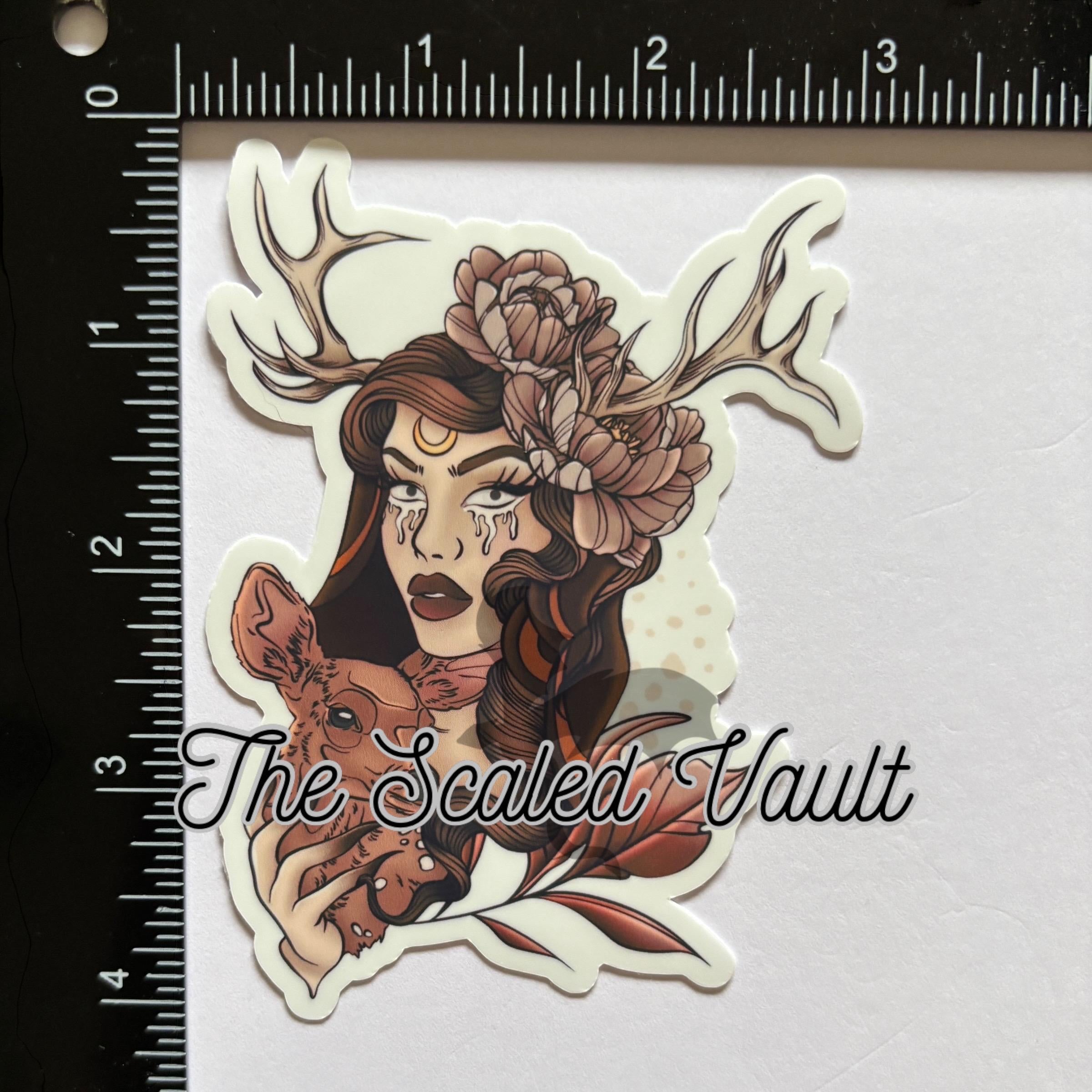Fauna Fae laminated sticker, multiple options