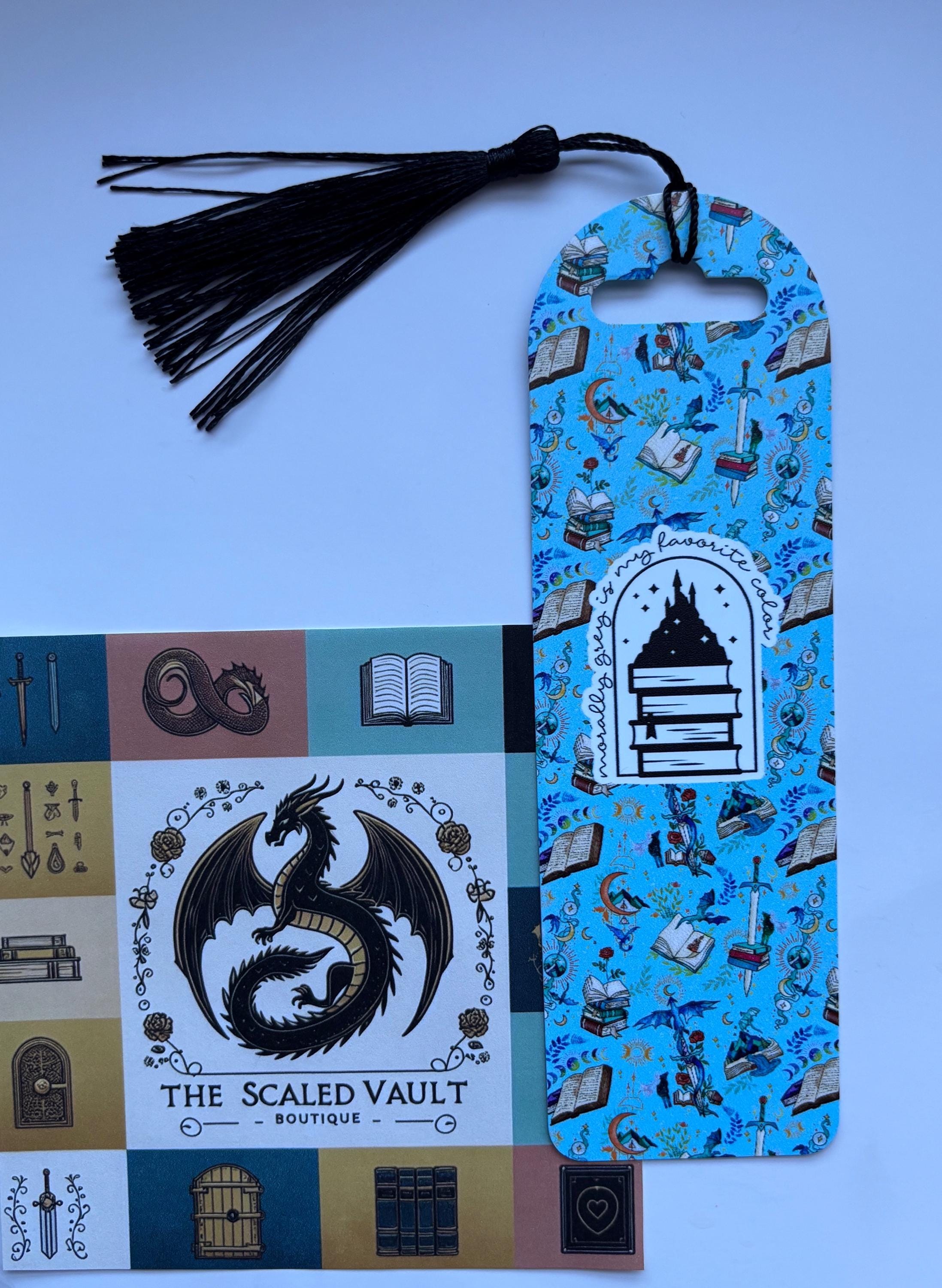 Fantasy Romance Themed Bookmark morally grey