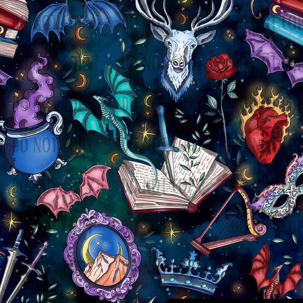 Scrunchie: Fantasy Romance (Night)
