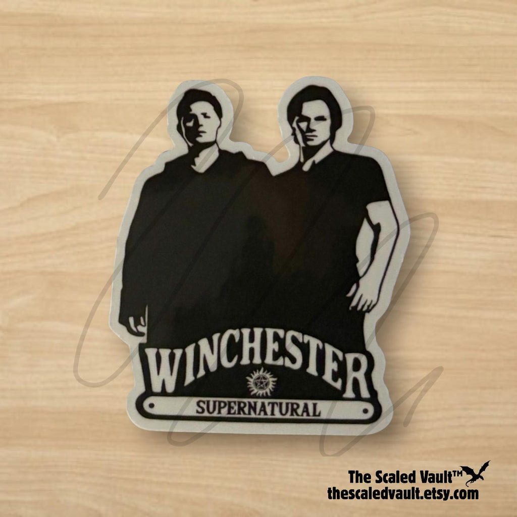 Supernatural Sticker, laminated transparent (multiple options)
