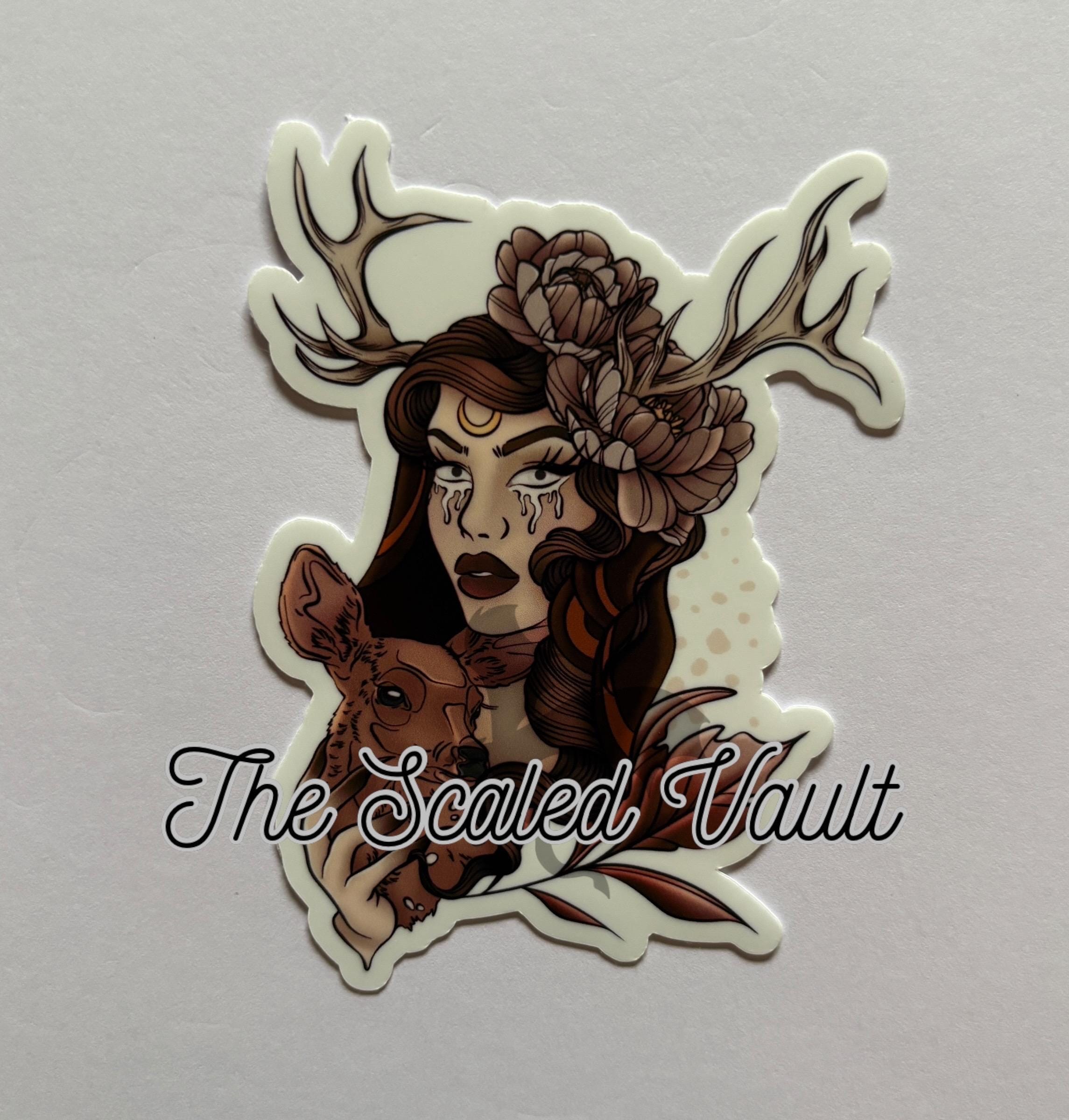 Fauna Fae laminated sticker, multiple options