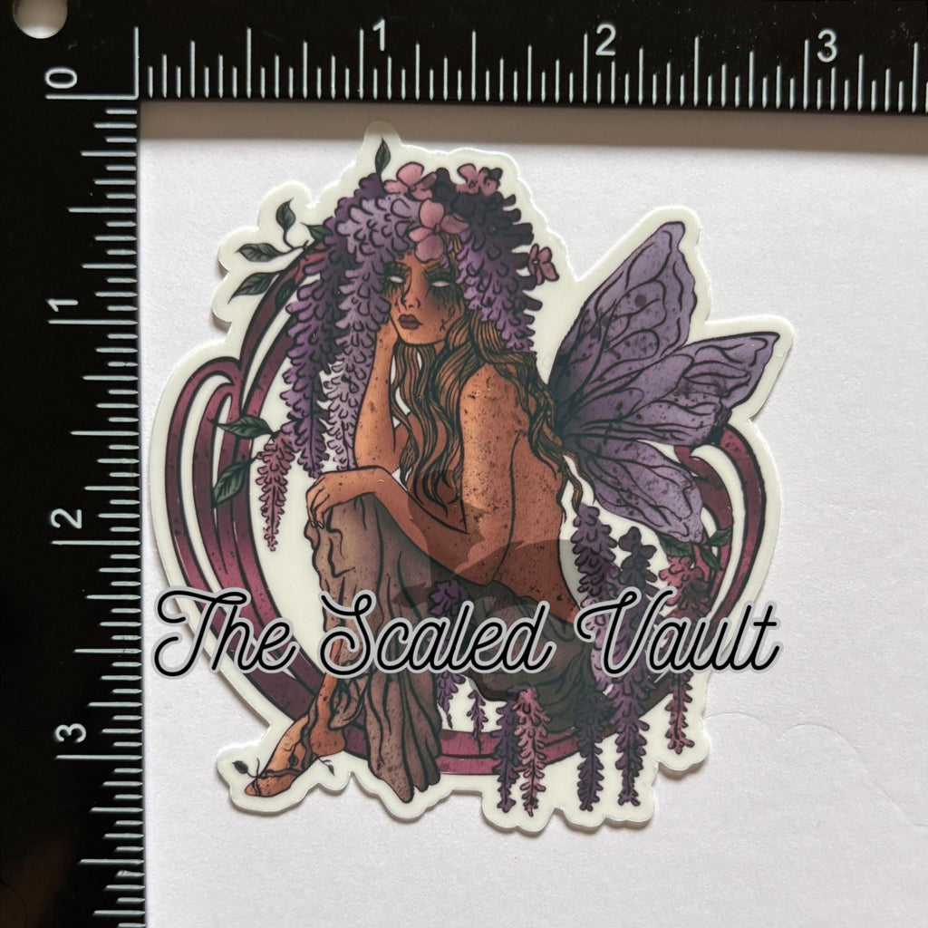 Fairy laminated sticker, multiple options