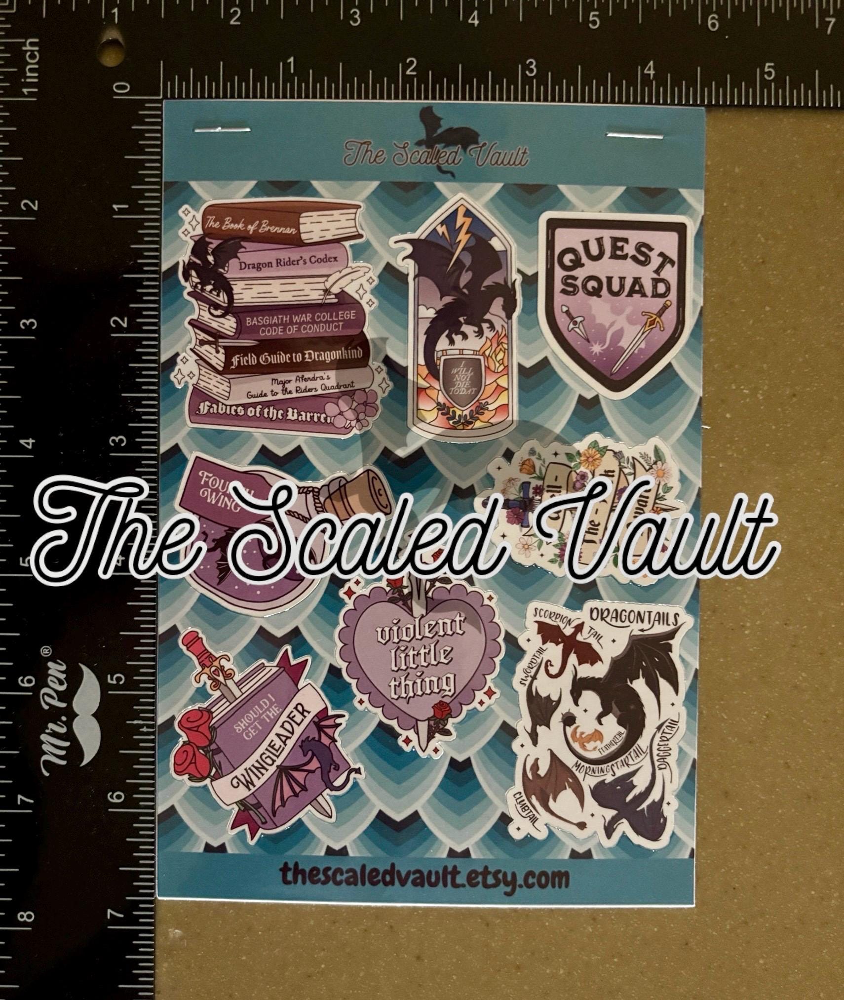Sticker Sheet- Dragon Riders