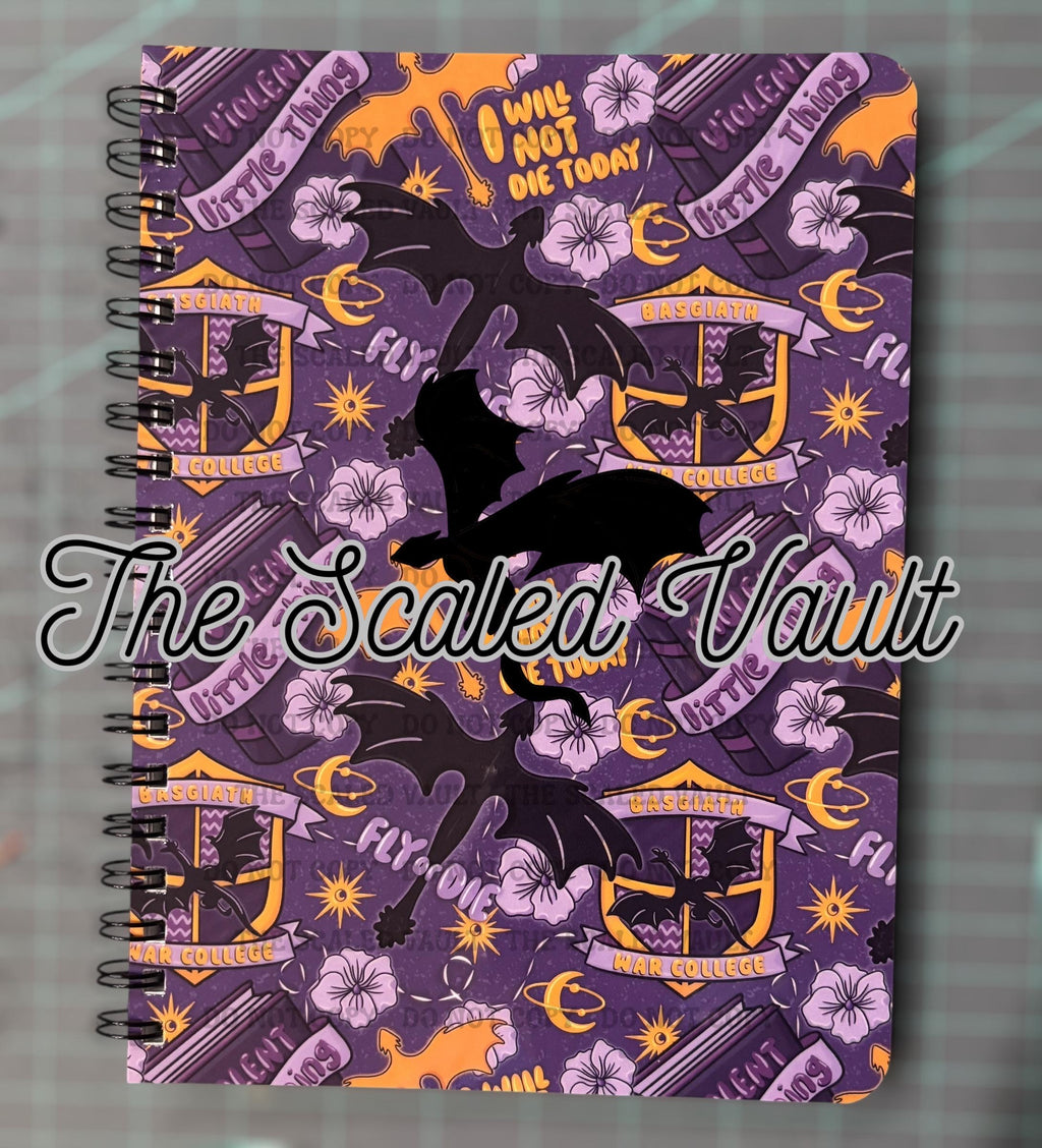 Violent Little Thing Notebook 10”x7”