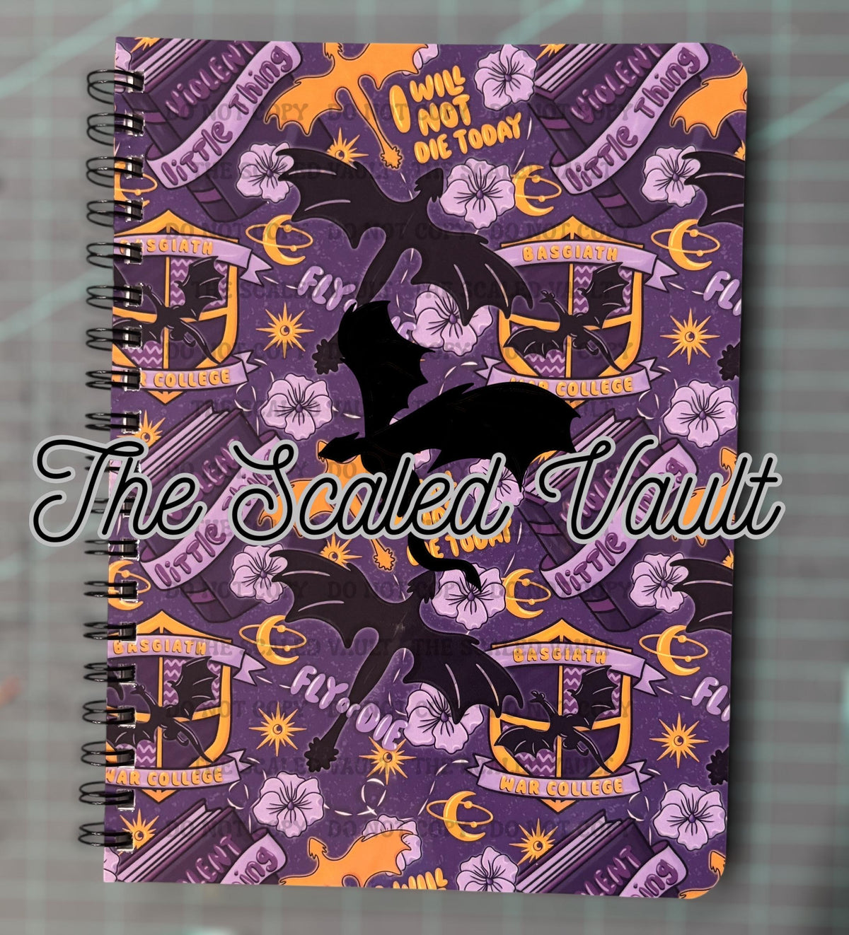 Violent Little Thing Notebook 10”x7”