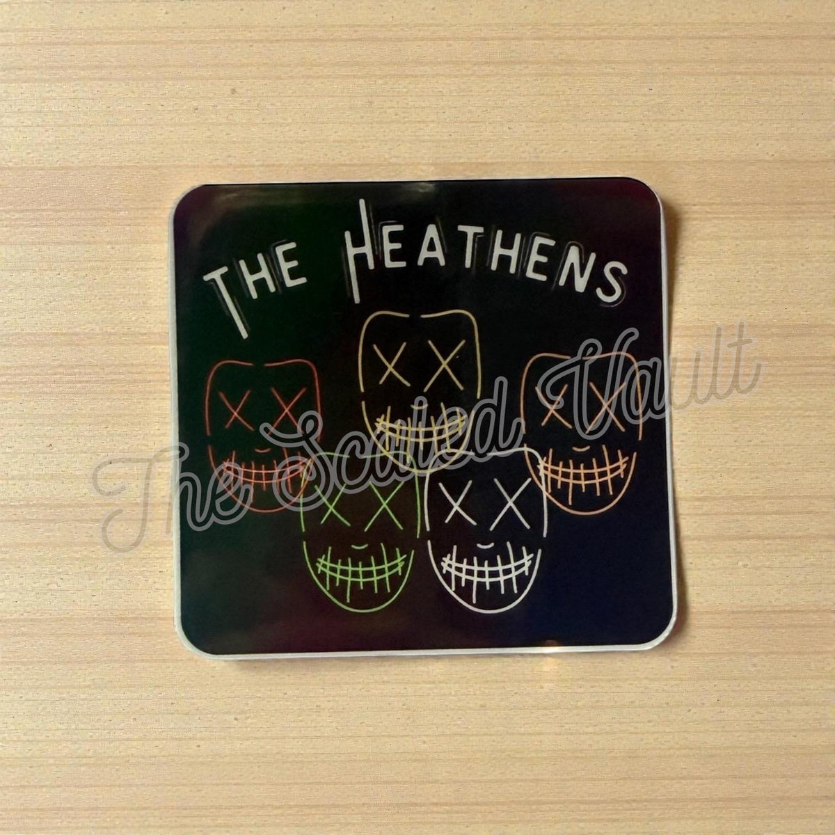 Heathens sticker 2.5” holographic