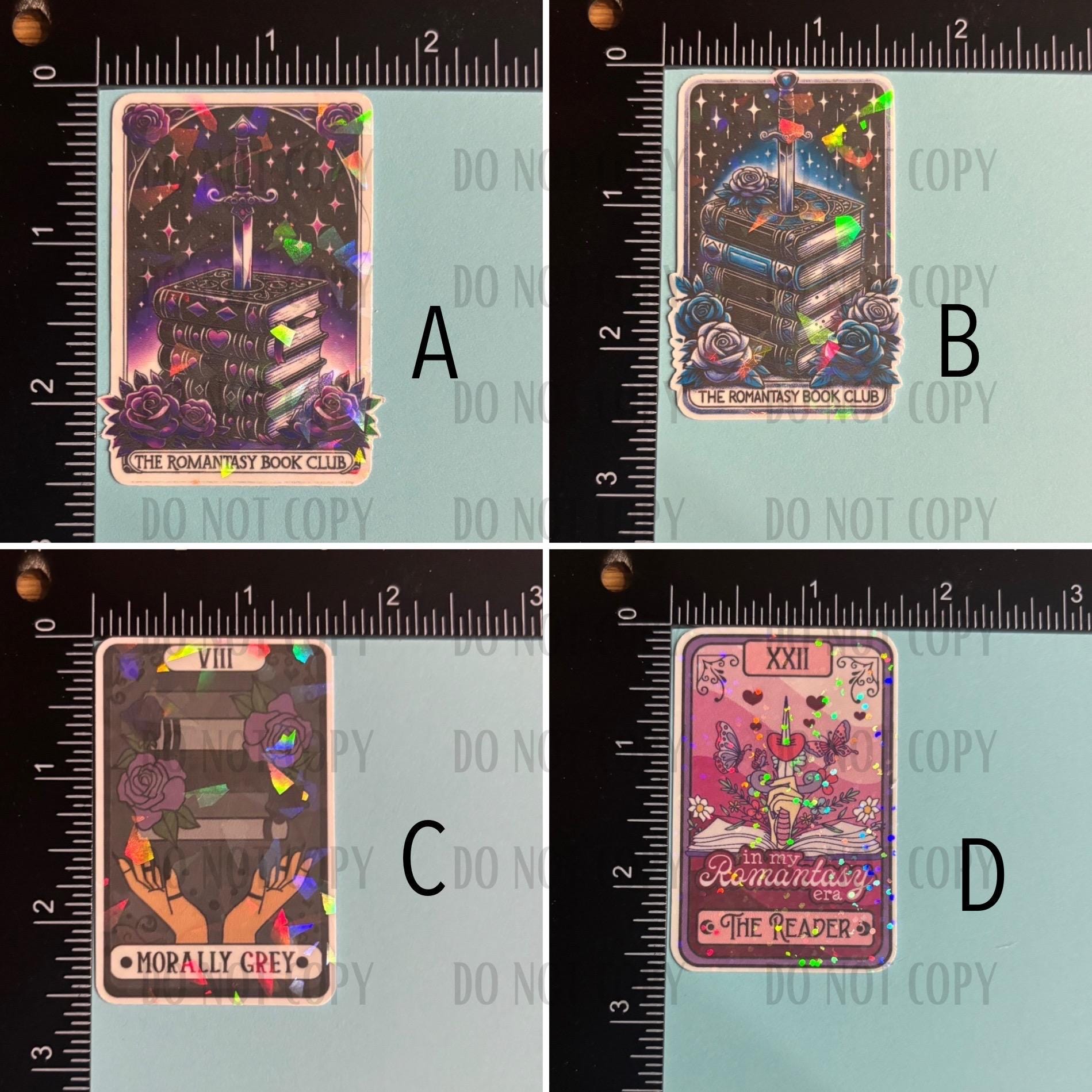 Tarot Card- Holographic Laminated 1 sticker