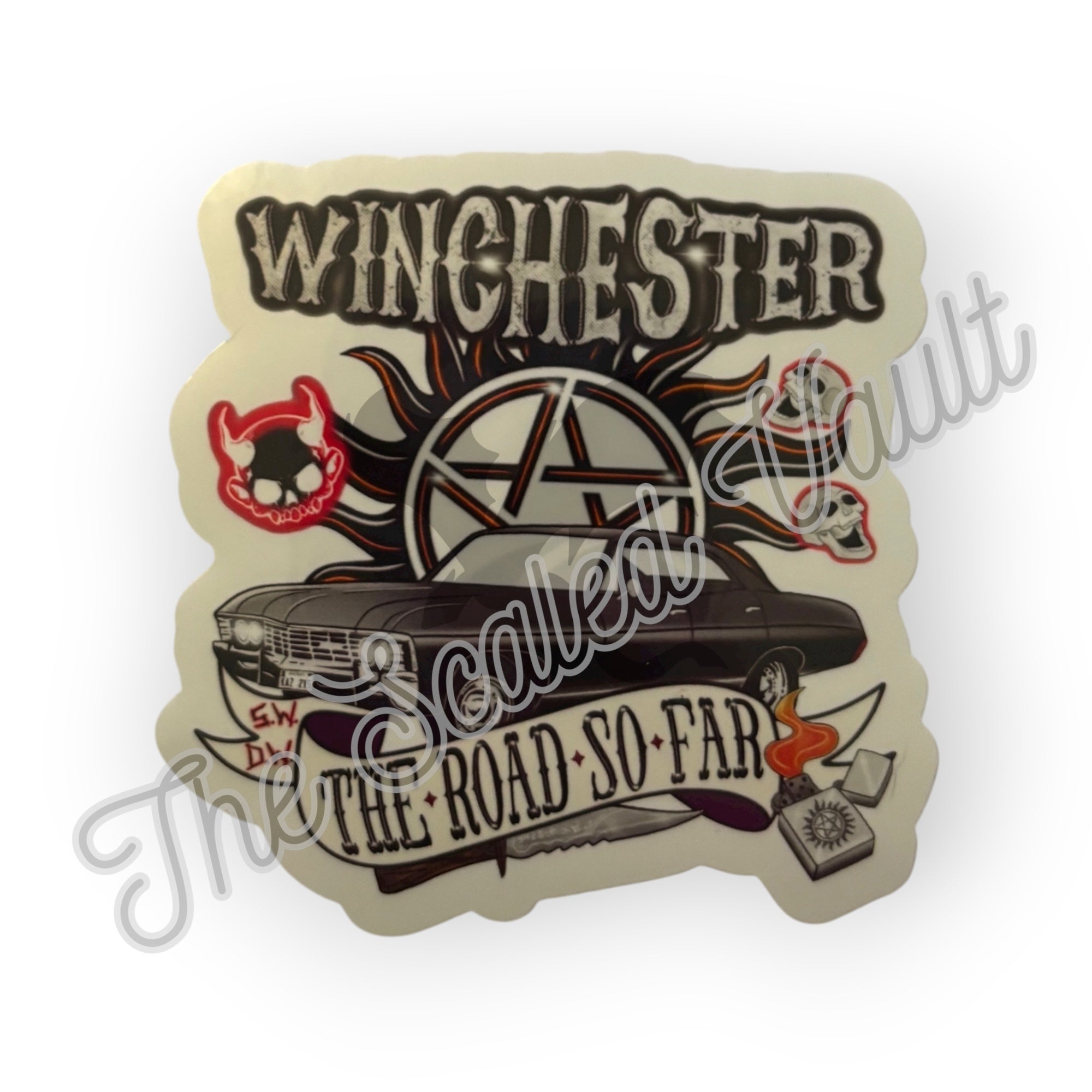 Supernatural Sticker transparent 2.4”