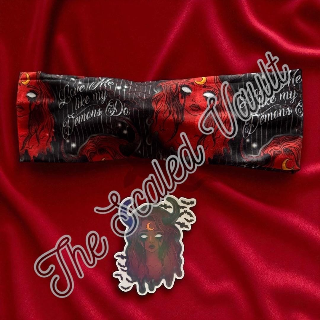 Women’s headband + sticker bundle : Hellena