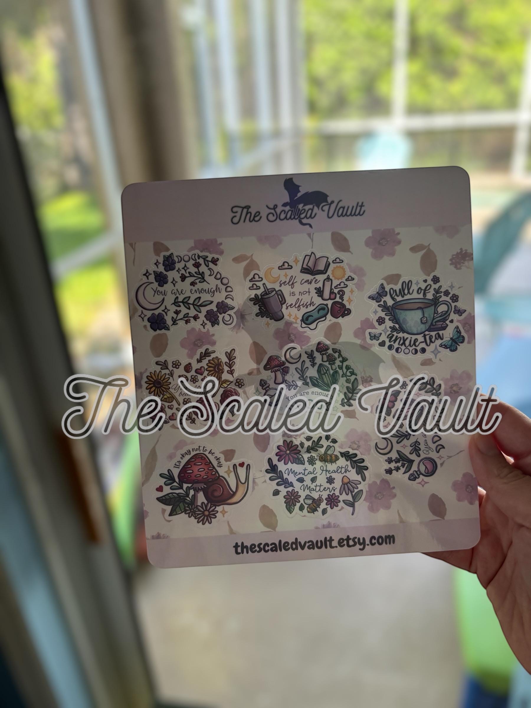 Mental Health Awareness Sticker Sheets