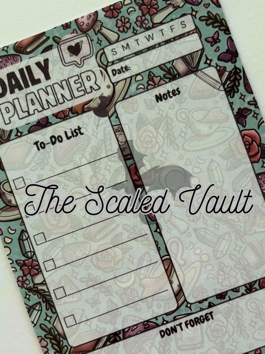DAILY Magnetic Mini Planner 5x7 Mytic Tea