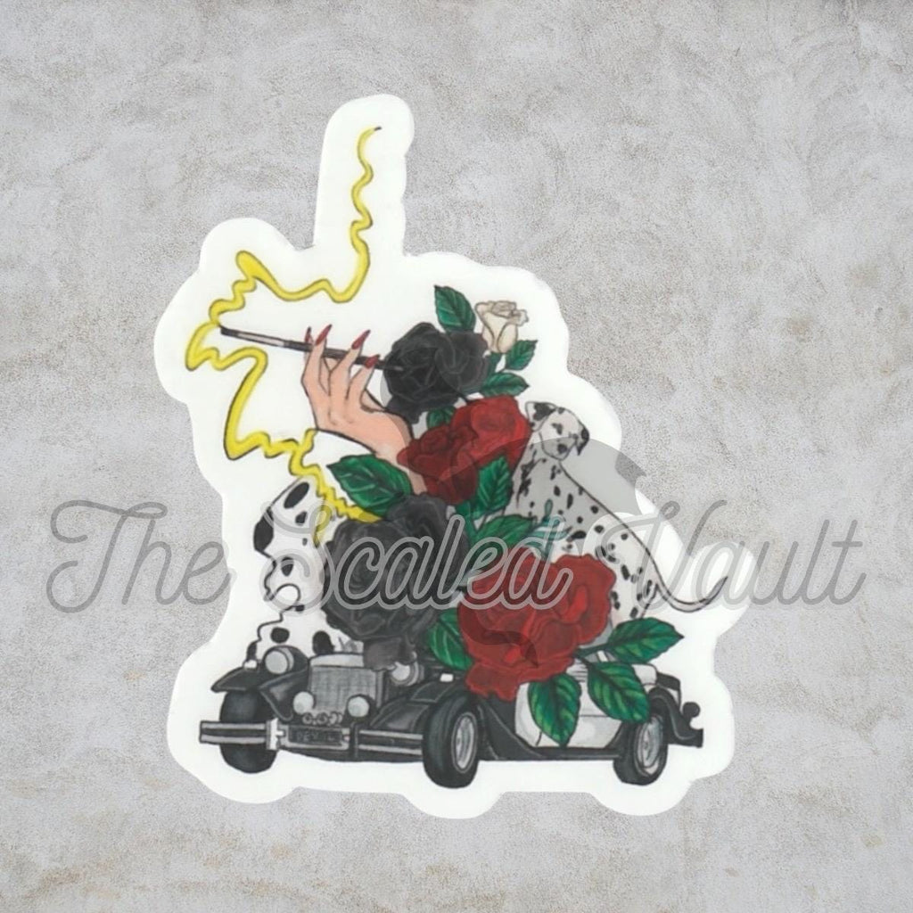 Villains Sticker bundle, laminated glossy