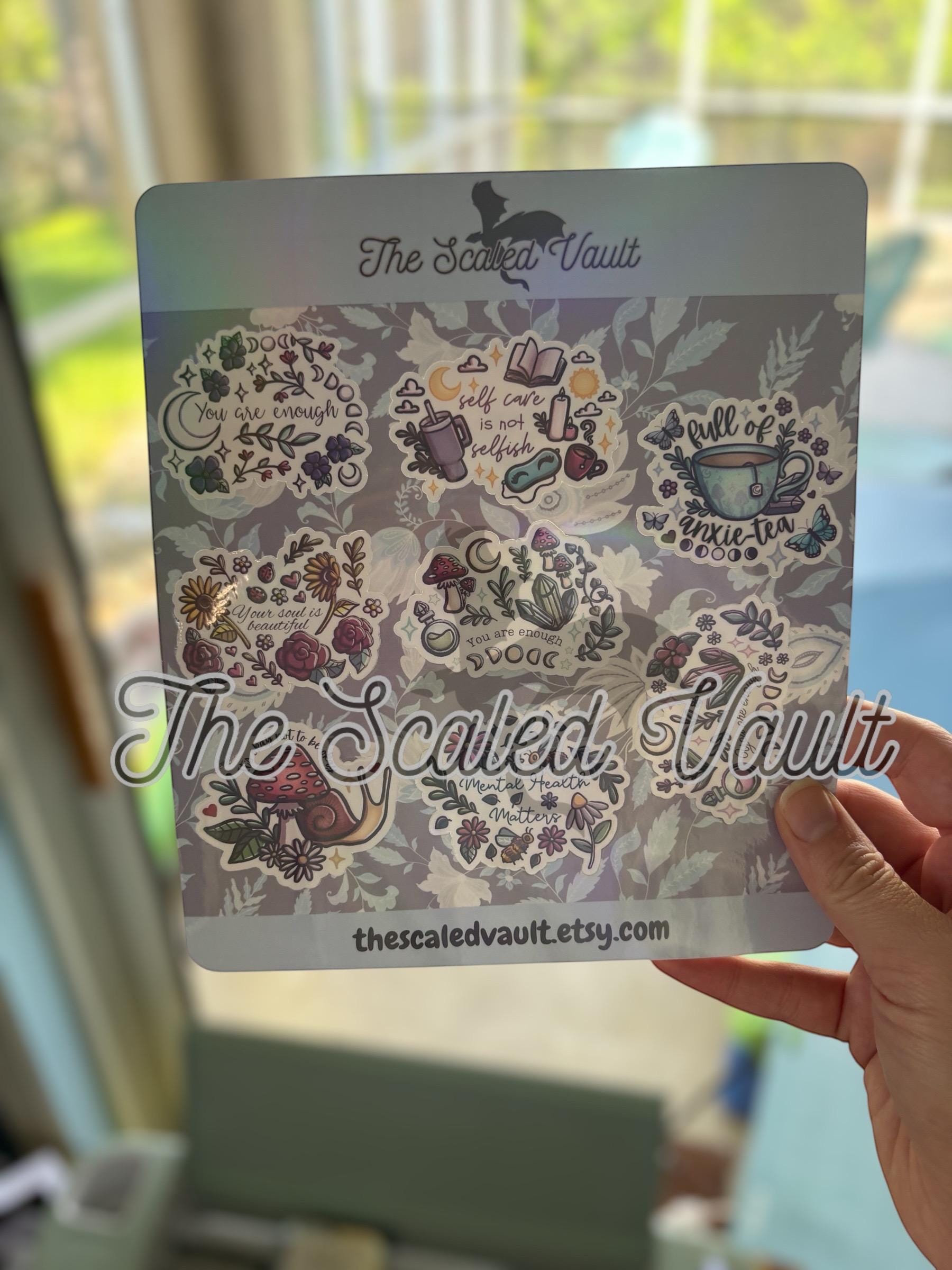 Mental Health Awareness Sticker Sheets
