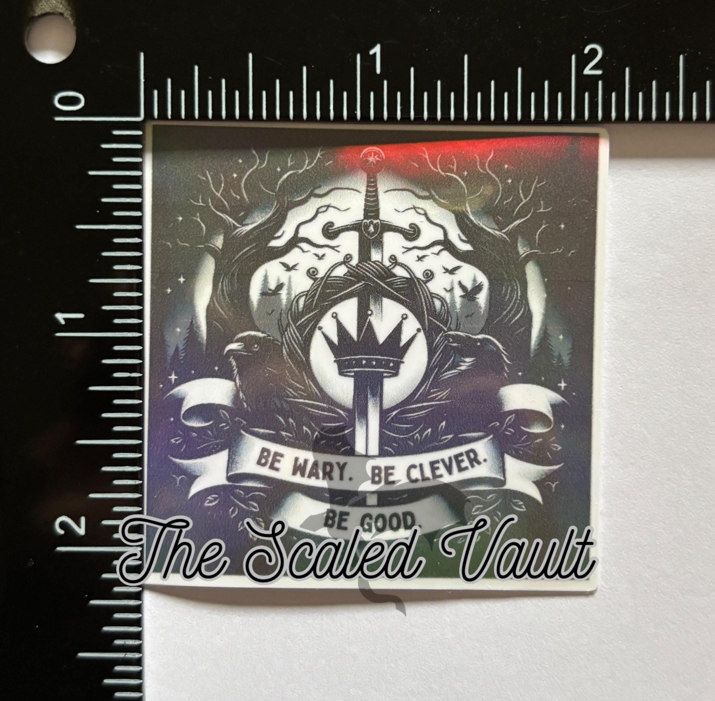 Dark Window holographic sticker bundle