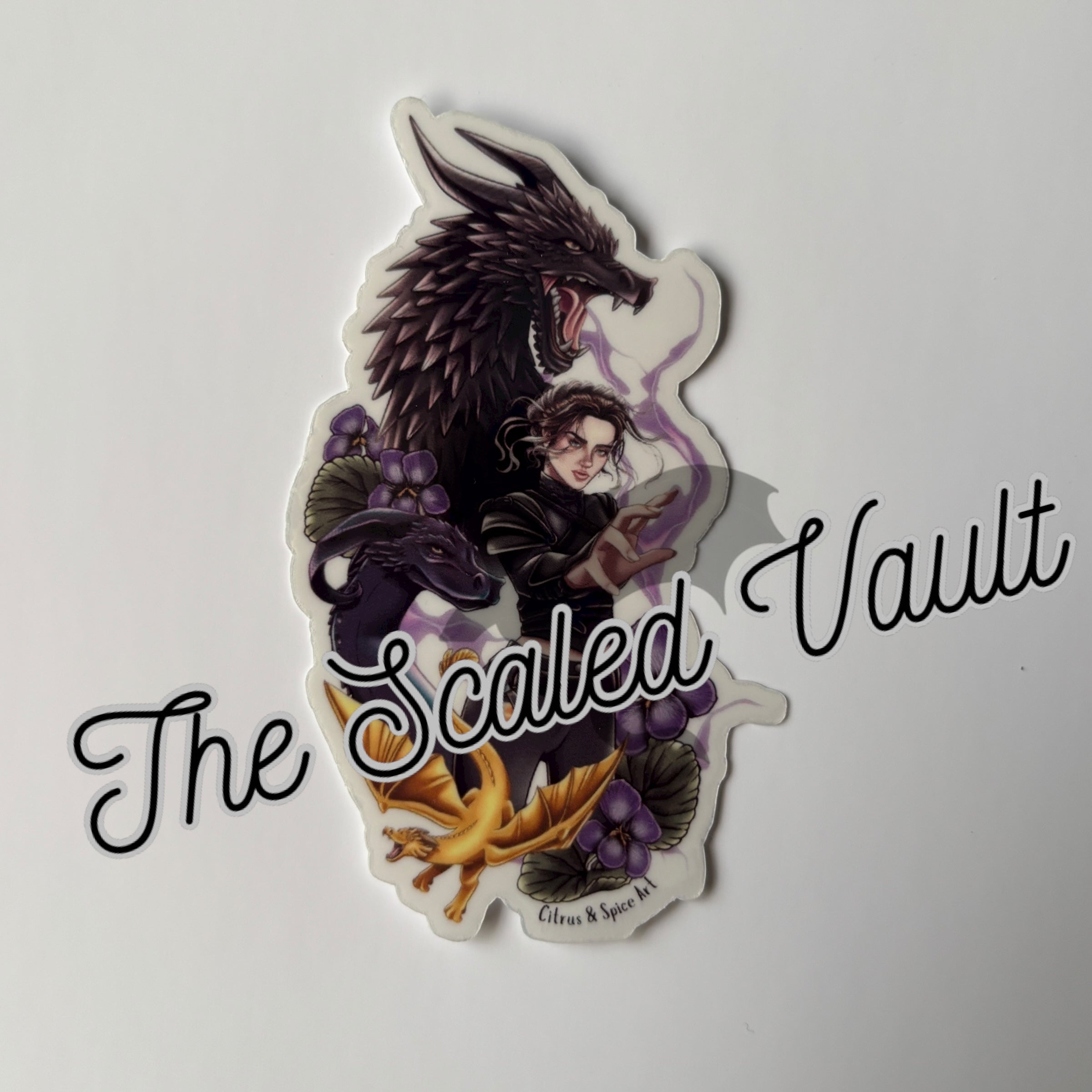 Violent Mates Transparent Sticker bundle 3”