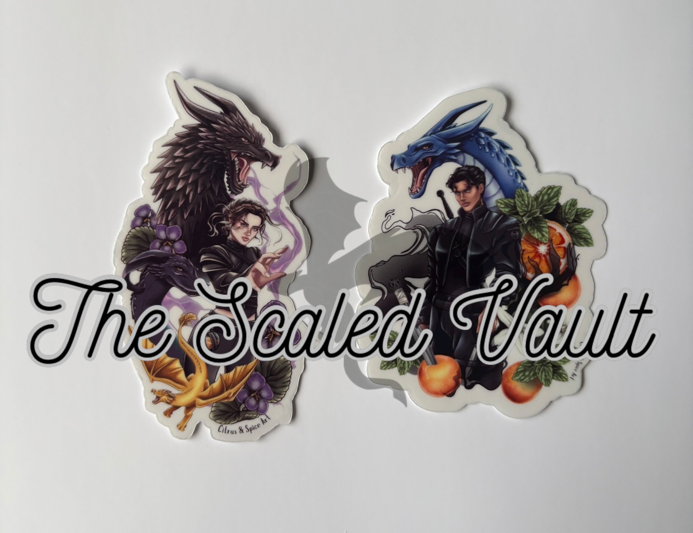 Violent Mates Transparent Sticker bundle 3”