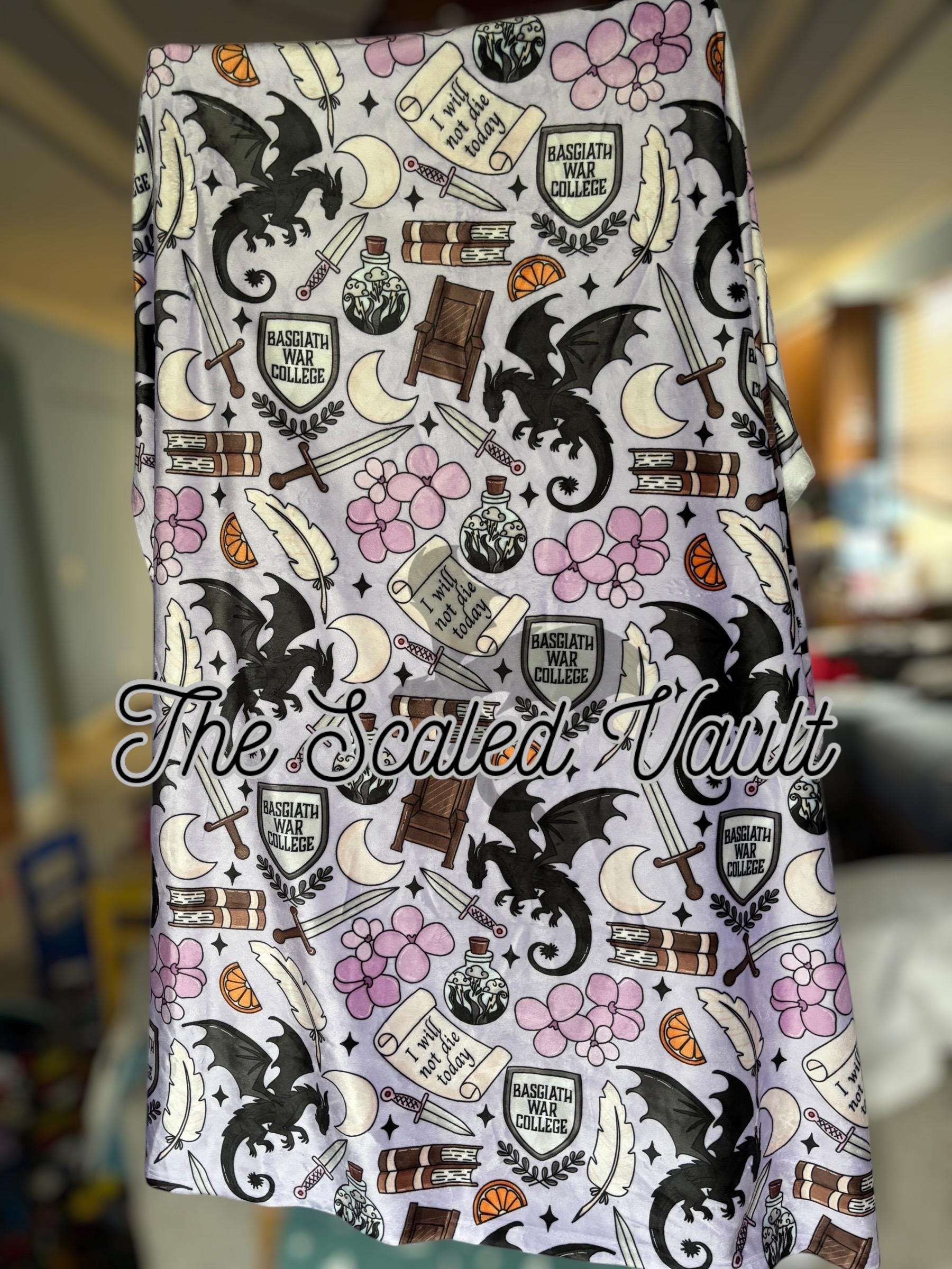 Dragon Riders Minky Blanket