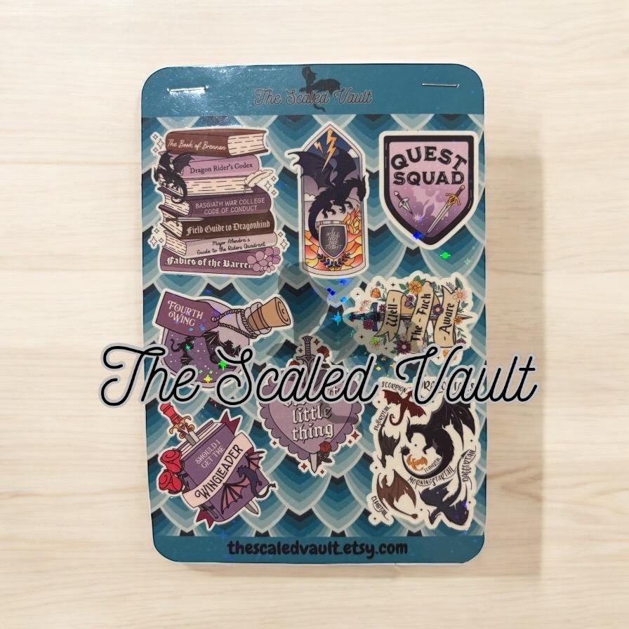 Sticker Sheet- Dragon Riders