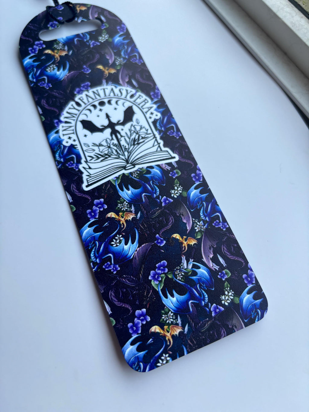 Fantasy Romance Themed Bookmark dragons