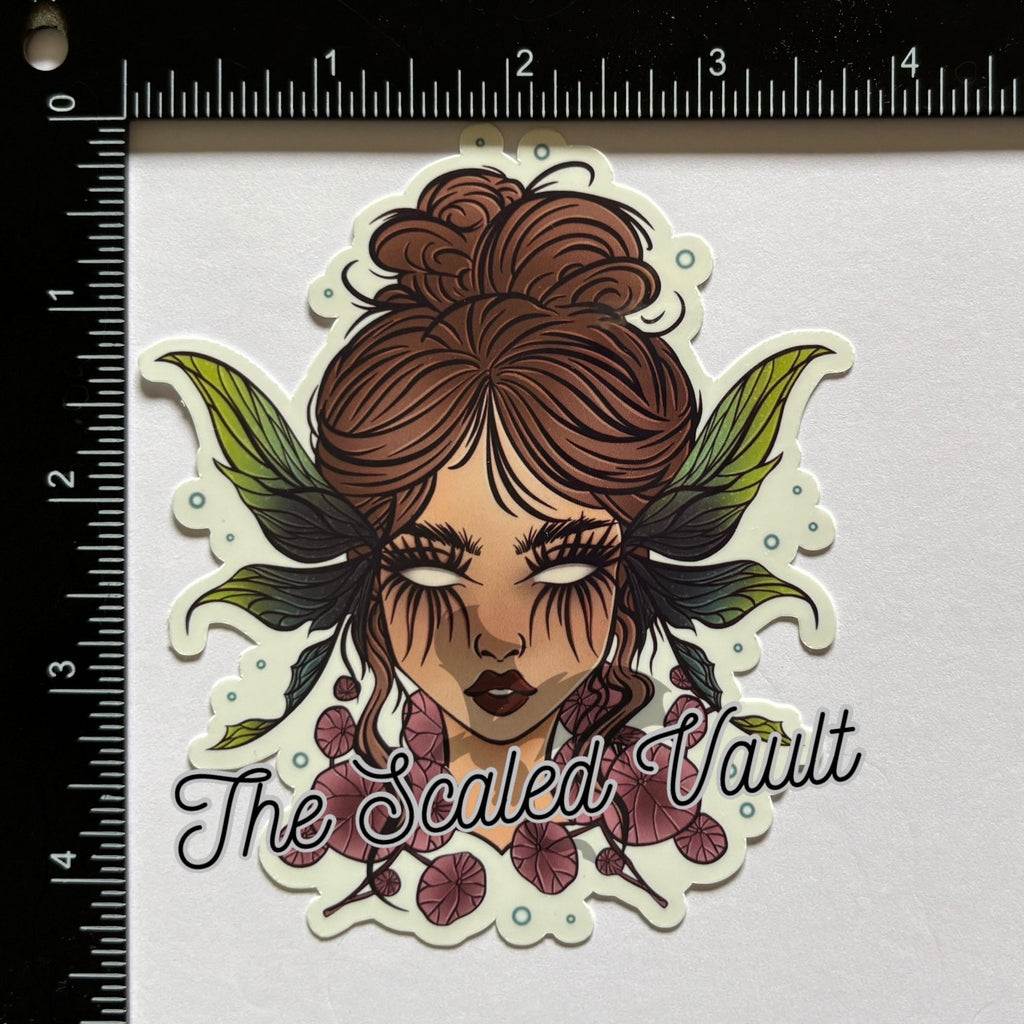 Woodland Fae laminated sticker, multiple options
