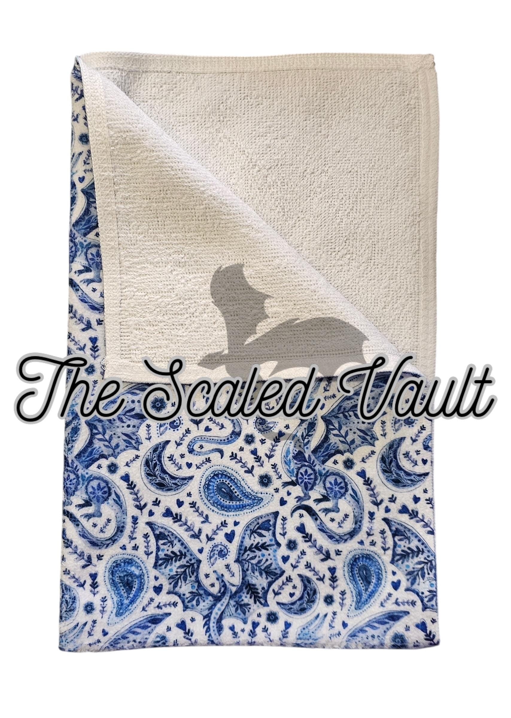 Dragon Hand Towels- set of 2