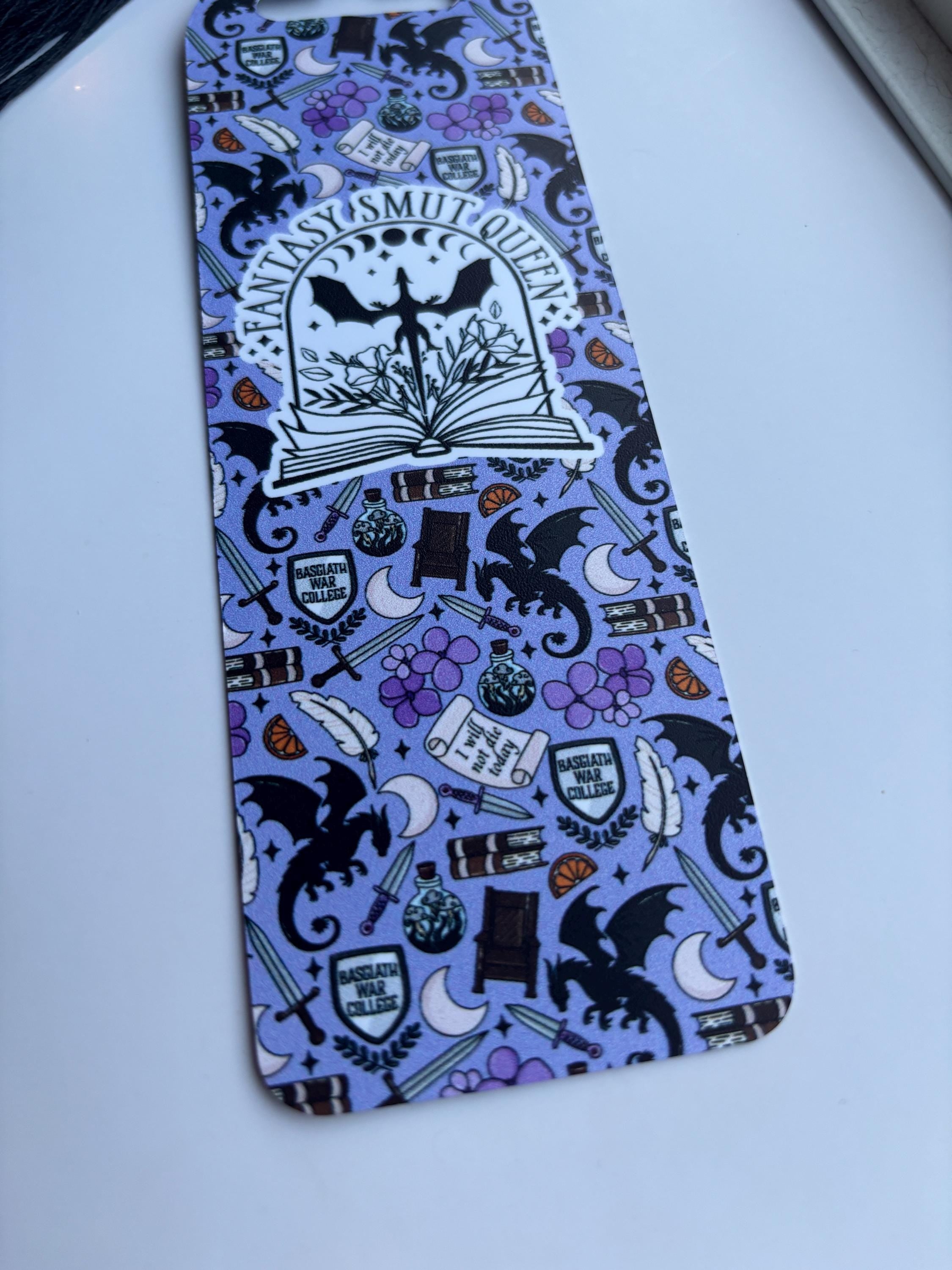 Fantasy Romance Themed Bookmark smut queen
