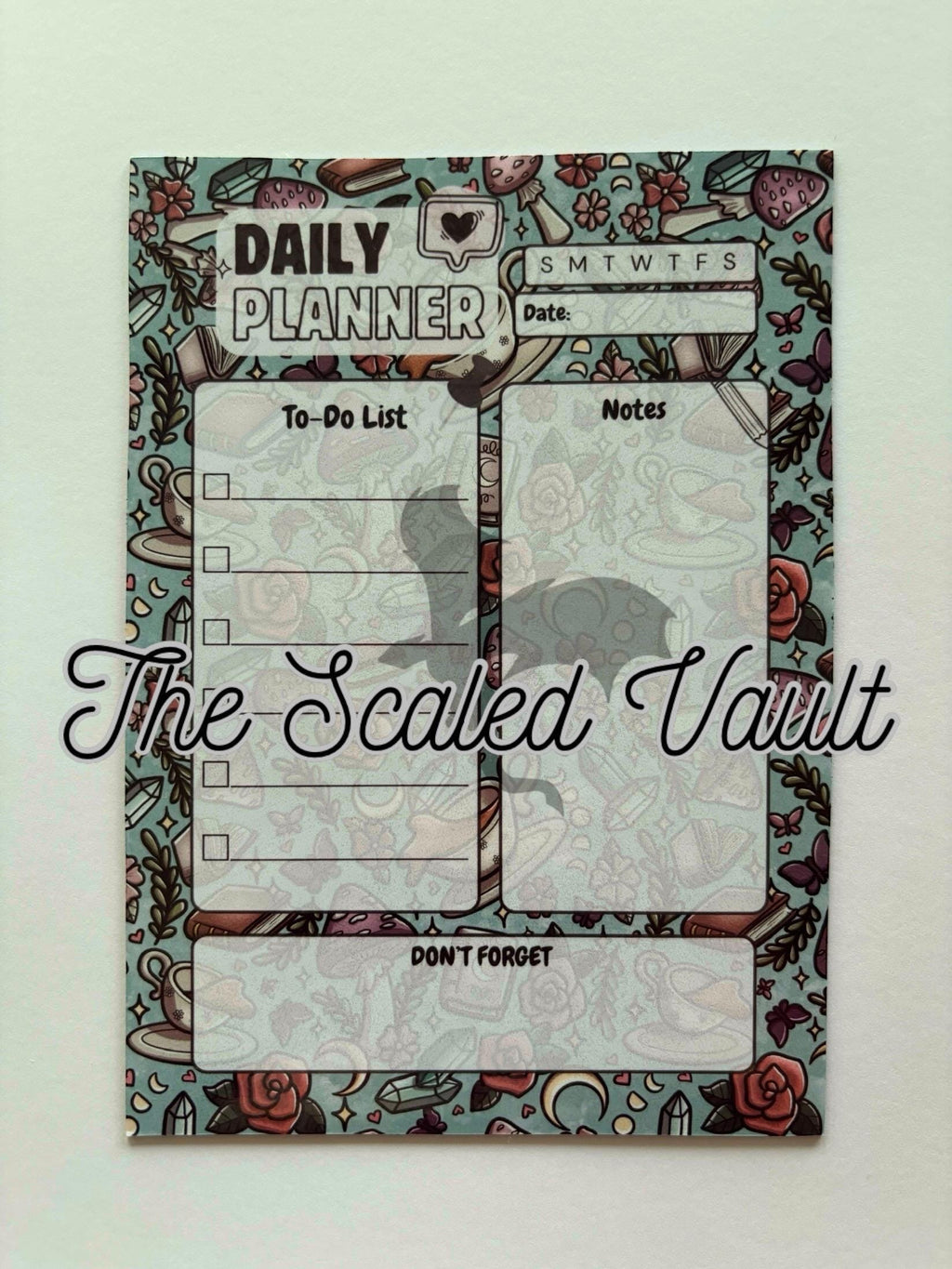 DAILY Magnetic Mini Planner 5x7 Mytic Tea