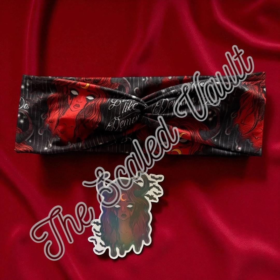 Women’s headband + sticker bundle : Hellena