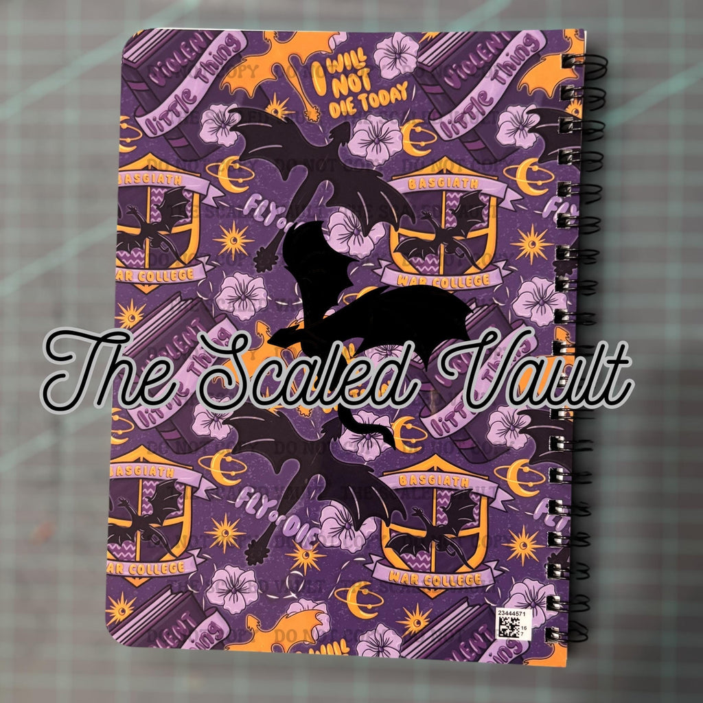 Violent Little Thing Notebook 10”x7”
