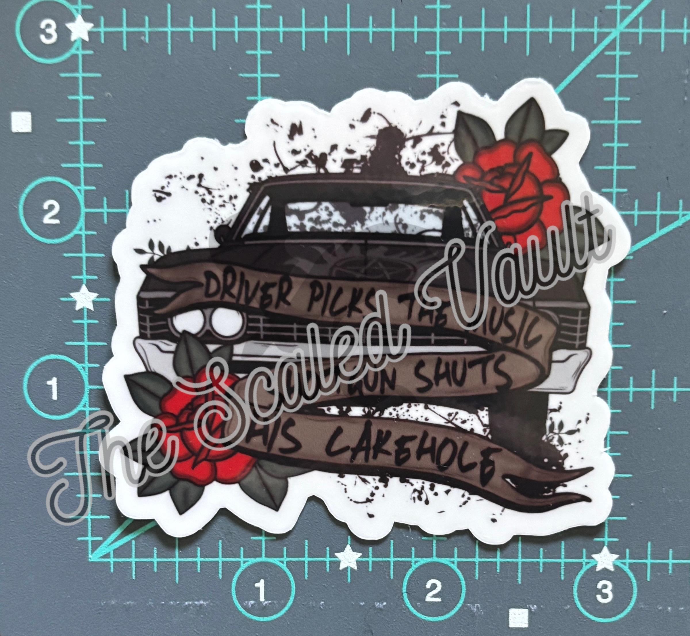 Supernatural Sticker bundle laminated transparent