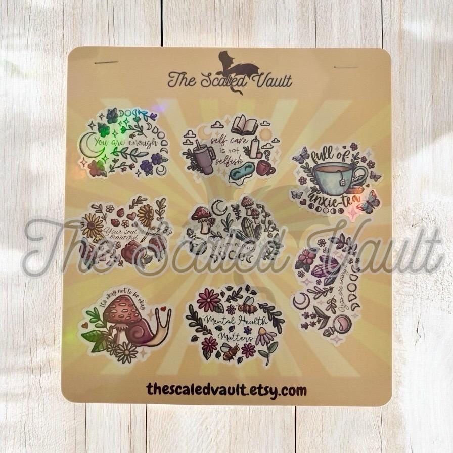 Mental Health Awareness Sticker Sheets