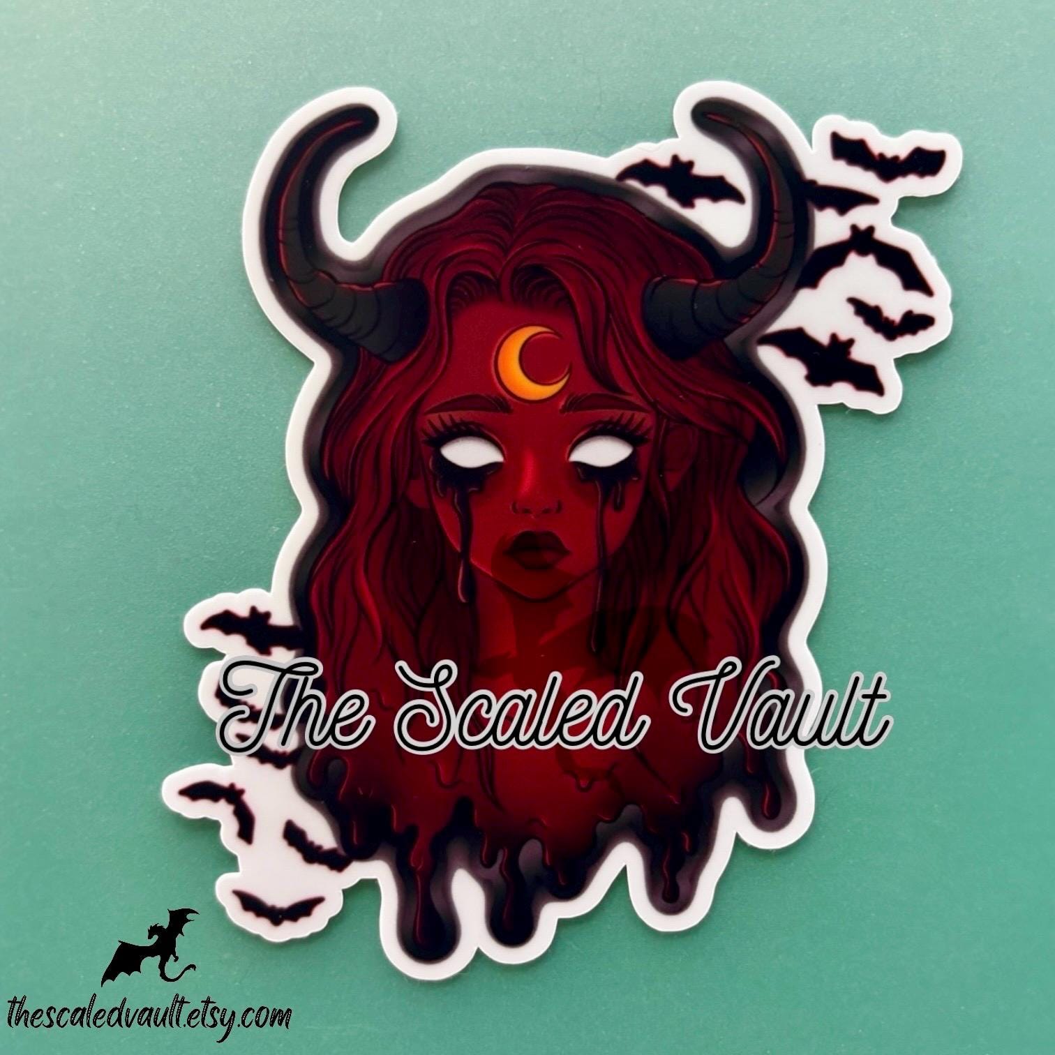 Hellena laminated sticker, multiple options