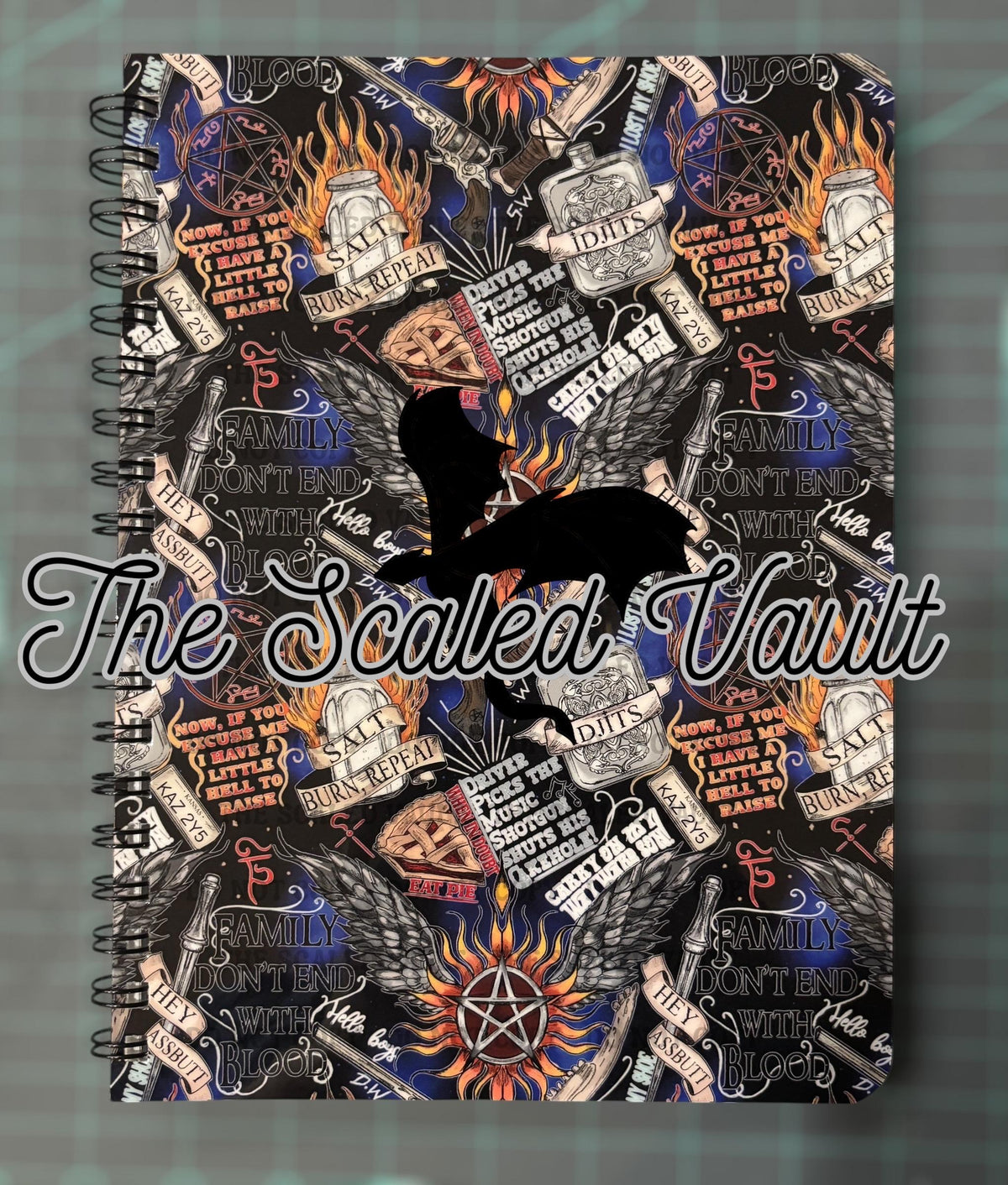Supernatural II Notebook- TWO SIZES available