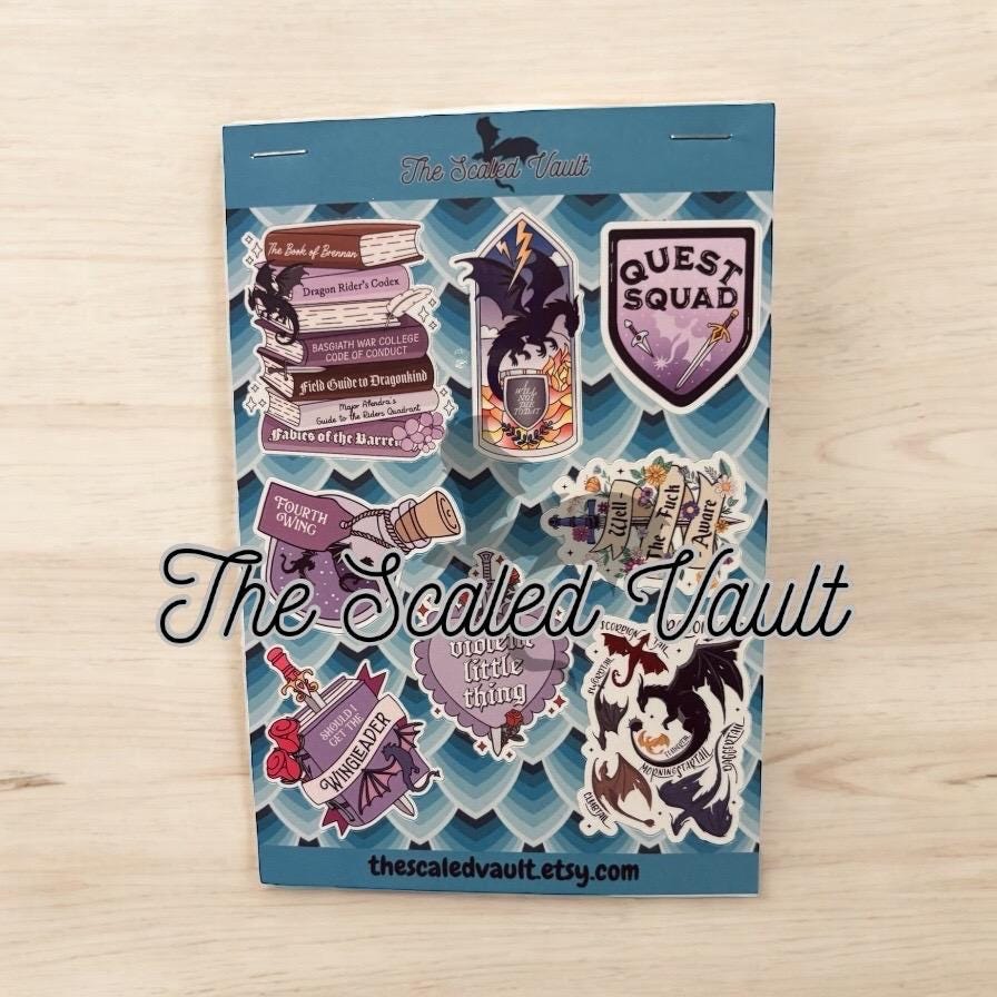 Sticker Sheet- Dragon Riders