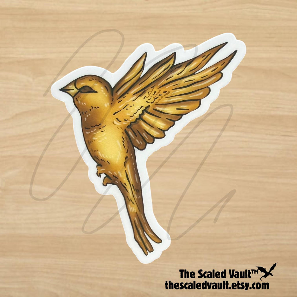 Goldfinch Sticker 2.5”