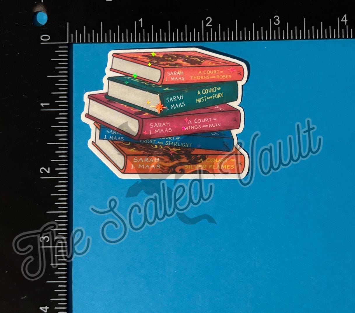 Holographic Laminated Stickers- (ACOTAR) see description