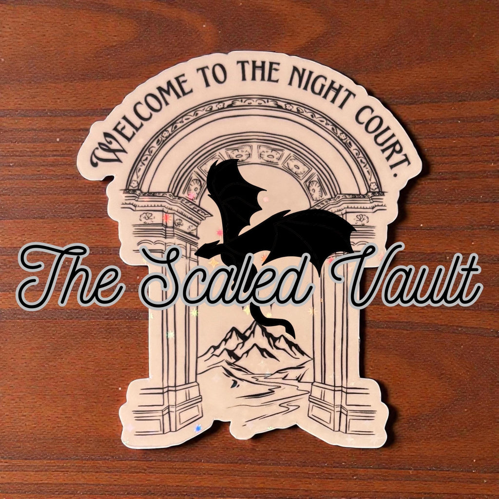 Transparent Holographic Laminated Stickers ACOTAR bundle