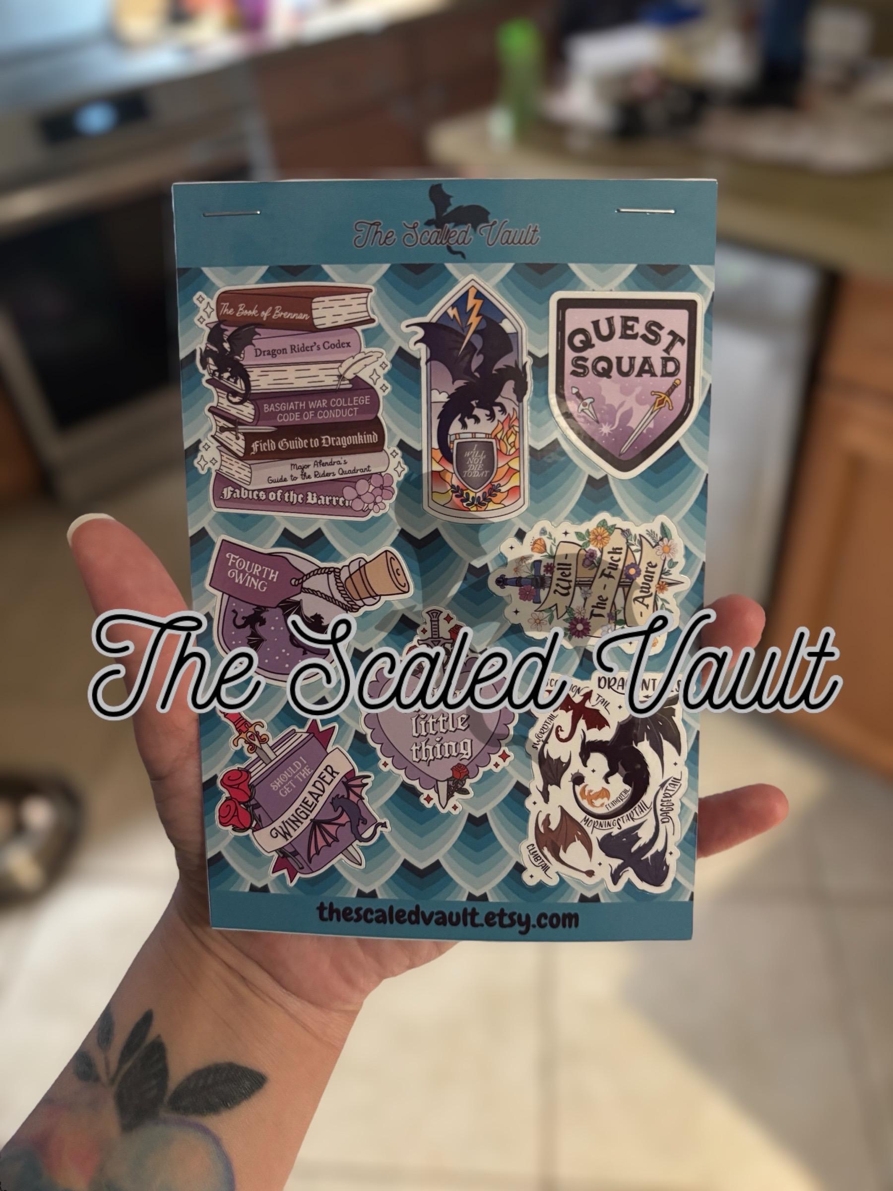 Sticker Sheet- Dragon Riders