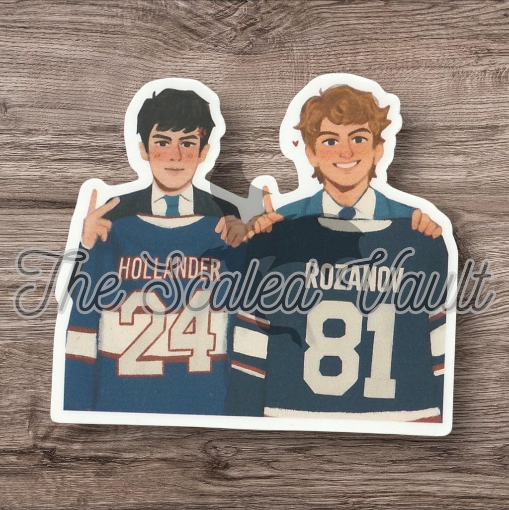 Rivals Draft sticker, laminated transparent  *portion of all HR proceeds going to the You Can Play Project*