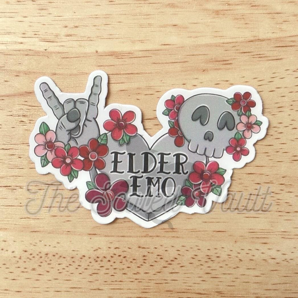 Emo Sticker laminated