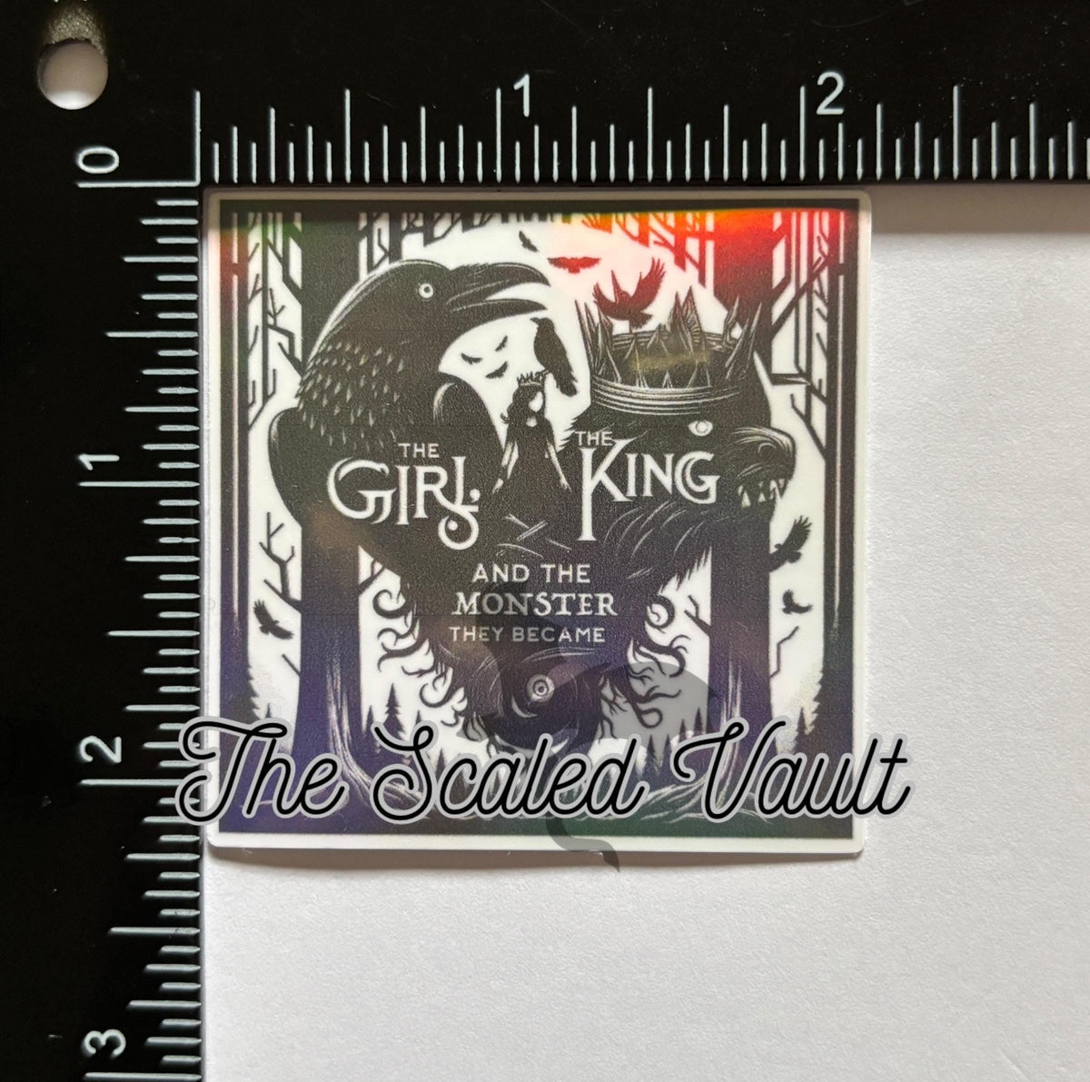 Dark Window holographic sticker bundle