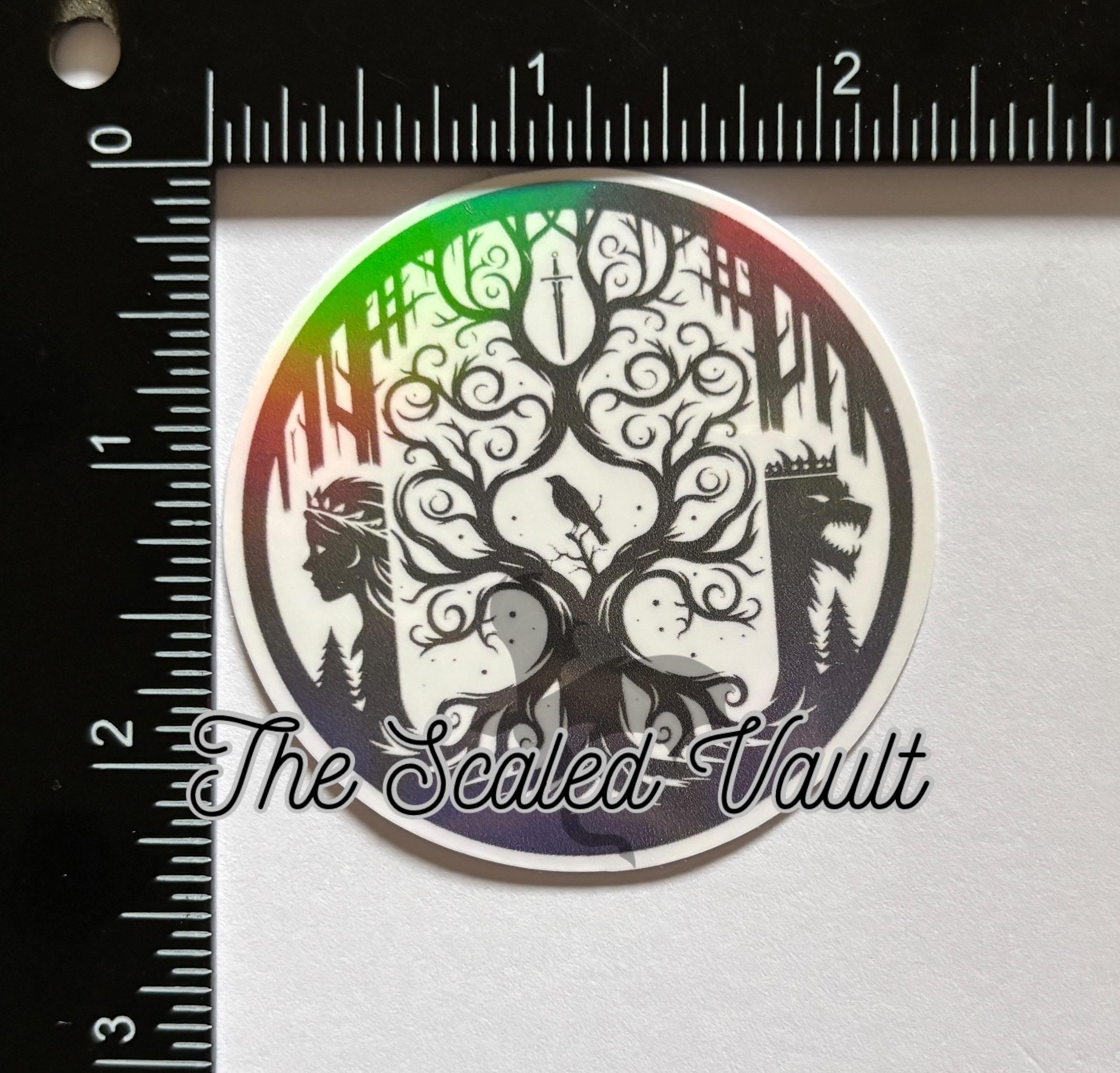 Dark Window holographic sticker bundle