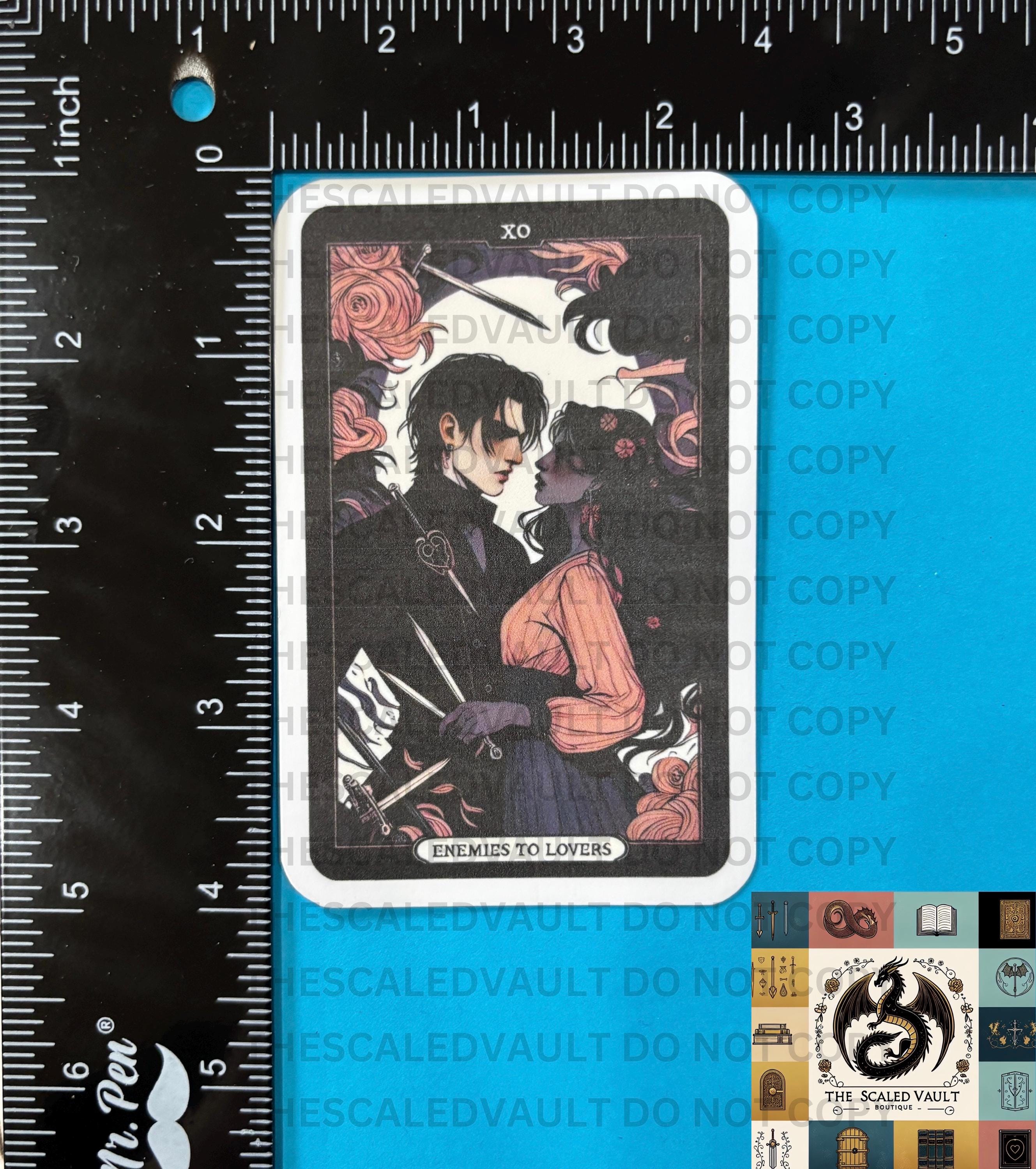 Tarot Card laminated sticker bundle