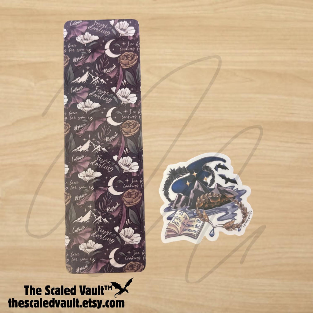 Bookmark + Sticker Bundle ACOTAR