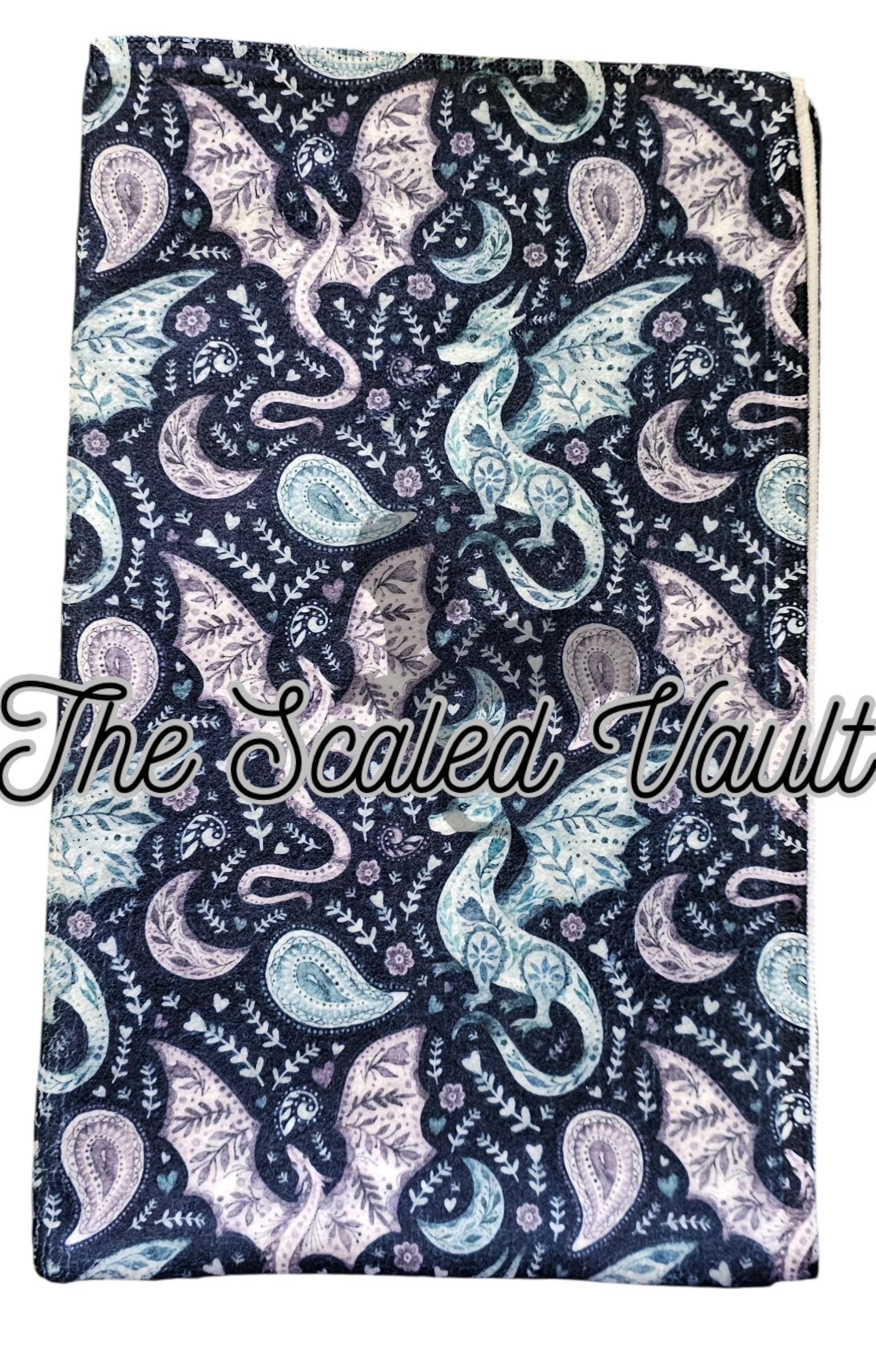 Dragon Hand Towels- set of 2