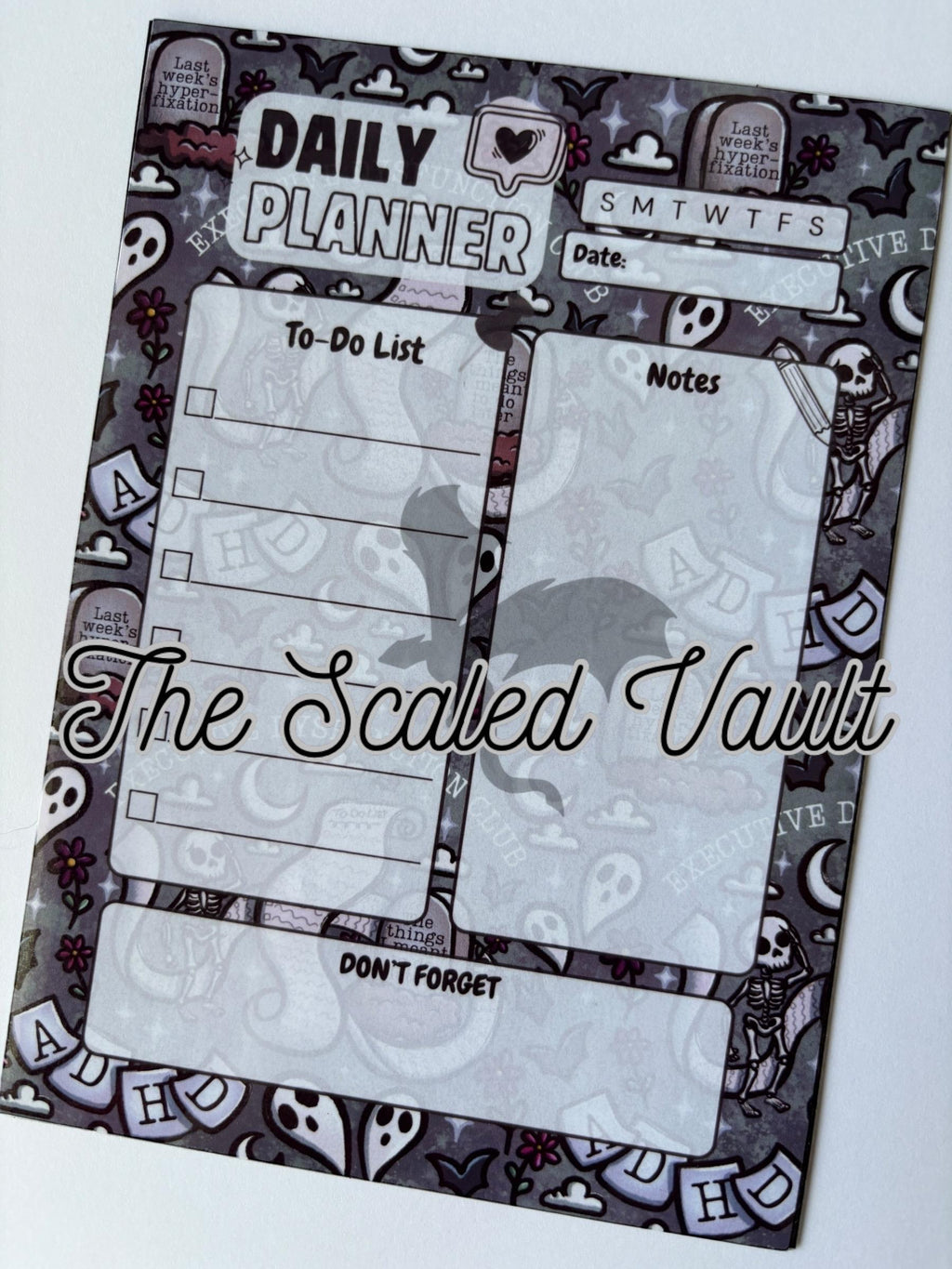 DAILY Magnetic Mini Planner 5x7 ADHD