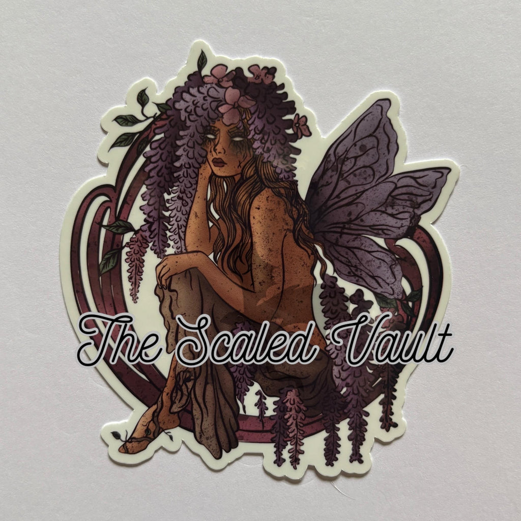 Fairy laminated sticker, multiple options